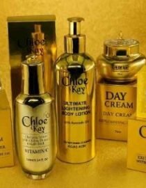 Chloe Kay Miracle Combo- Lotion, Serum, Soap, Day And Night Face Cream 5 Piece Set